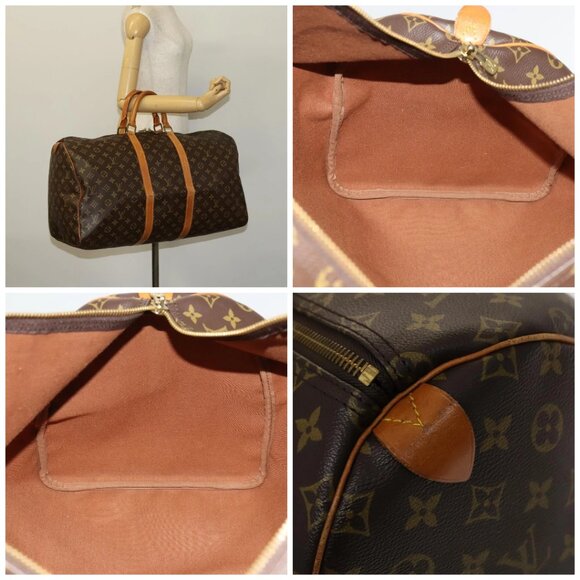 LOUIS VUITTON Monogram Keepall 55 Boston Bag - Picture 15 of 15